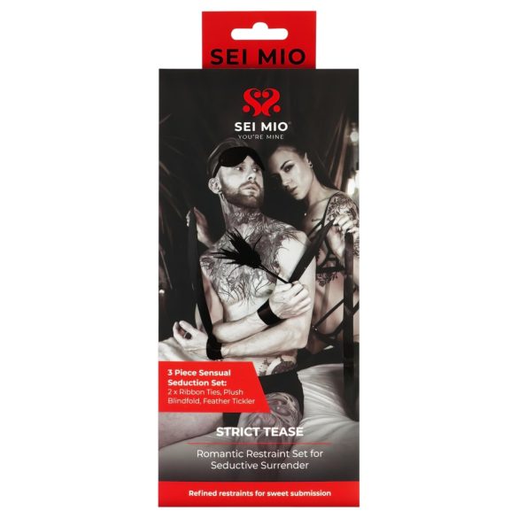 Sei Mio - BDSM početnički set (crni)