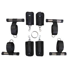 Sei Mio - crni bondage krst za vrata