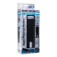 Master-Bot - Pokretni masturbator sa mekim bodljama (crna)