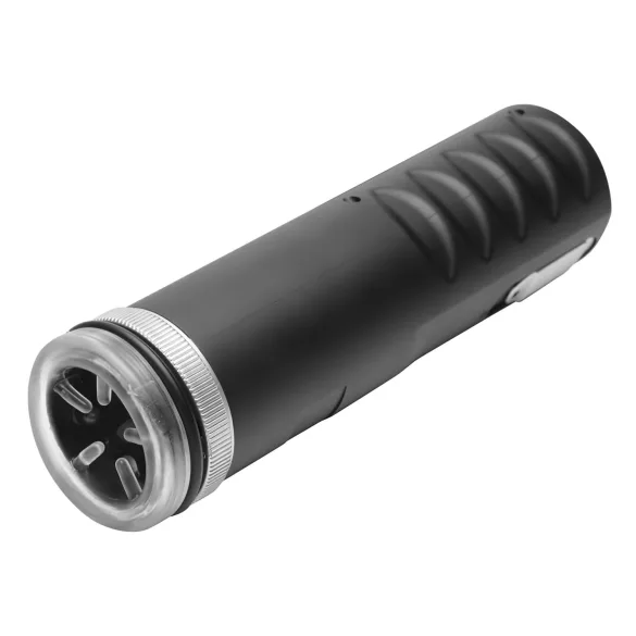 Master-Bot - Pokretni masturbator sa mekim bodljama (crna)