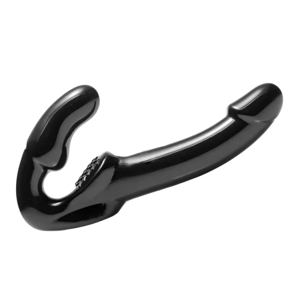 Strap U Revolver - crni dildo bez kaiša za pričvršćivanje