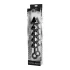XR Brands - Spades - analni dildo sa kuglicama (crni)