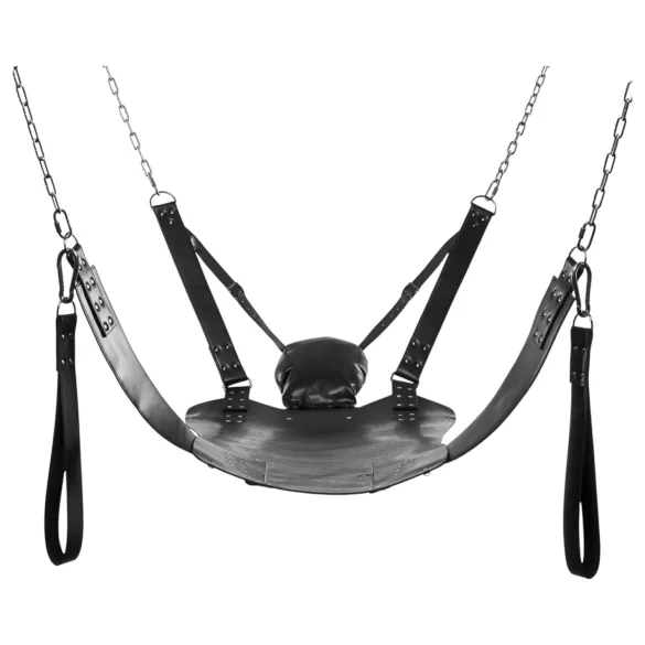 XR Brands - Seks ljuljaška sa postoljem (crna)