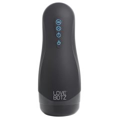   Lovebotz Auto Milker - vodootporni sisaljka i vibrator (crna)
