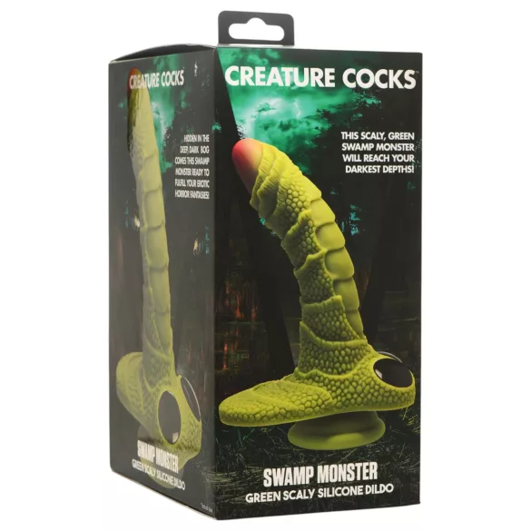 Creature Cocks - Dildo močvarnog čudovišta (zeleno)