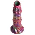 Creature Cocks Larva - vanzemaljac ovipozitor dildo (dugine boje)