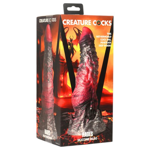 Creature Cocks Hades - силиконски дилдо - М (шарено)
