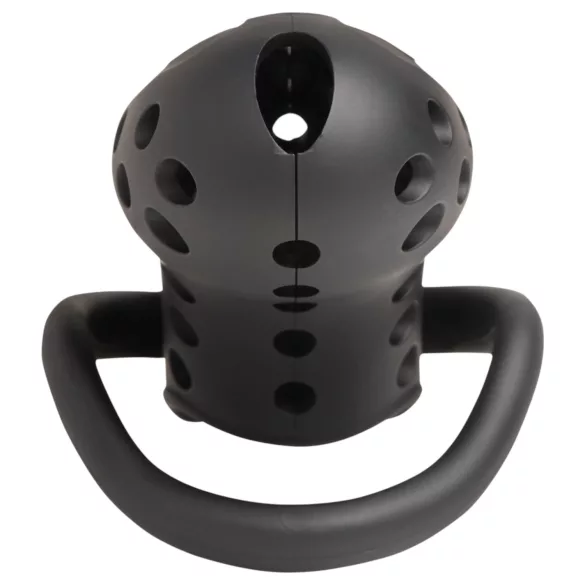 Master Series Lock Down - ventilaciona penis kavezica (crna)
