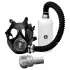XR Brands - 2u1 maska za sisanje i inhalator arome (crna)