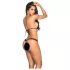 Mapalé - sjajni tanga (crna) - M/L