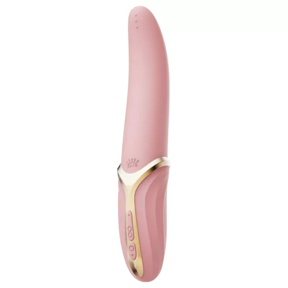 Zalo Eve - Punjivi rotirajući vibrator sa grejanjem (roze)