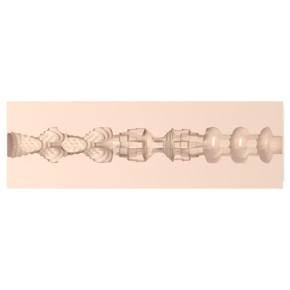 Fleshlight Kayley Gunner - prirodna vagina (natur)