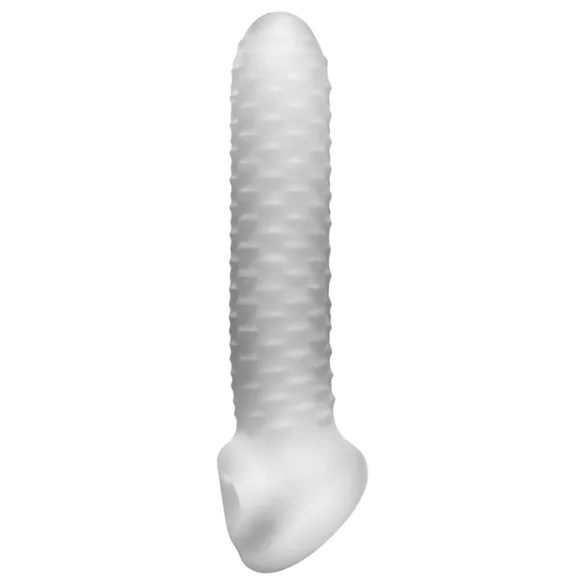 Perfect Fit - Fat Boy Checker Box - navlaka za penis (19 cm, bela)