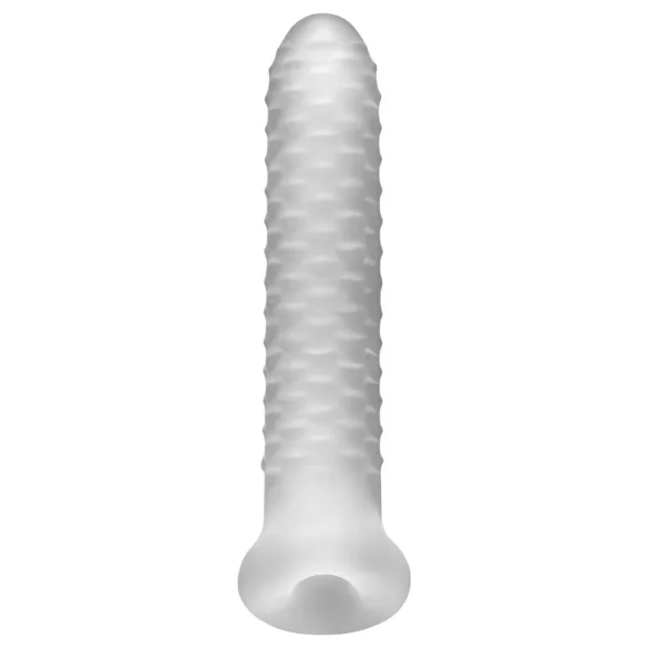 Perfect Fit - Fat Boy Checker Box - navlaka za penis (19 cm, bela)
