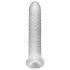 Perfect Fit - Fat Boy Checker Box - navlaka za penis (19 cm, bela)