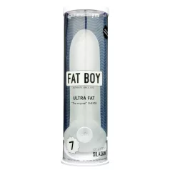   Perfect Fit - Fat Boy Original Ultra Fat - navlaka za penis (19 cm, bela)