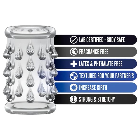 Stay Hard - providna penisna manžetna sa kuglicama