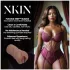 XKIN Next Door Amani - реалистична вештачка вагина/мастурбатор (тамни натурални тон)