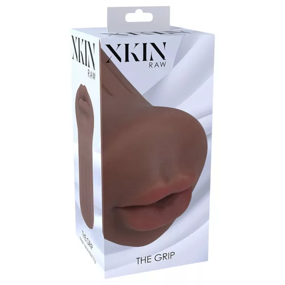 XKIN - veštačka vagina masturbator - S (tamna prirodna)