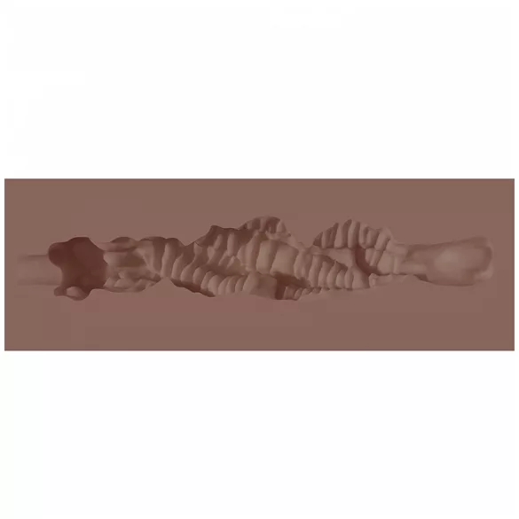 XKIN - veštačka vagina masturbator - S (tamna prirodna)