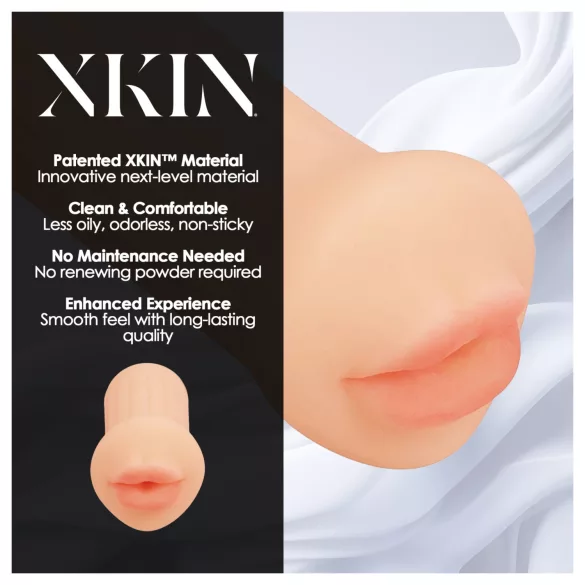 XKIN - realistična masturbatorska vagina - S (prirodna)