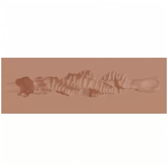 XKIN - veštačka vagina masturbator - S (tamna prirodna)