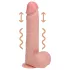 REALROCK - prirodni vibrator sa dojkom (20,5cm)