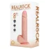 REALROCK - prirodni vibrator sa dojkom (20,5cm)