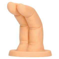 S-Line - dvoprsti dildo (prirodan)