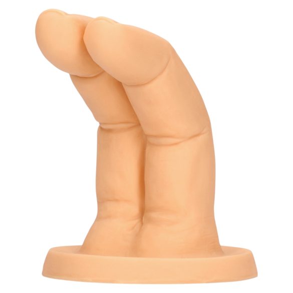 S-Line - dvoprsti dildo (prirodan)