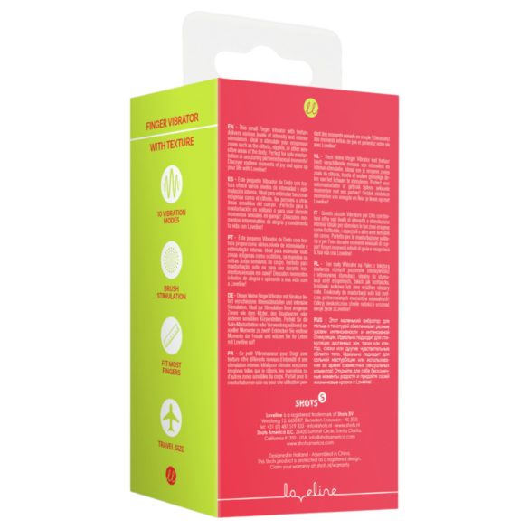 Loveline - stimulativni vibrirajući prsten (crveni)