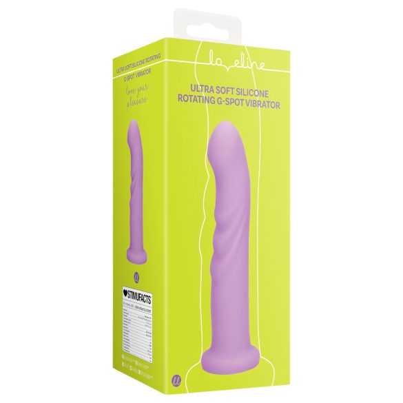 Loveline - rotirajući vibrator sa punjenjem (pink)