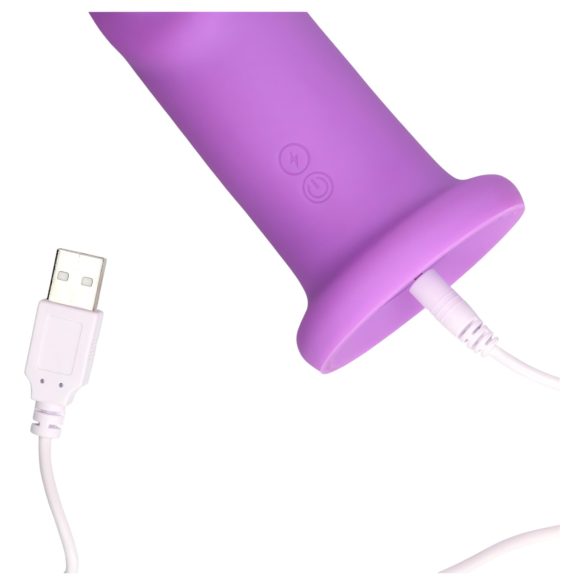Loveline - rotirajući vibrator sa punjenjem (pink)