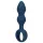 Loveline - prstenasti analni dildo - srednji (plavi)