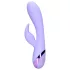 Loveline - bežični zec vibrator s klitoralnim delom (ljubičasta)