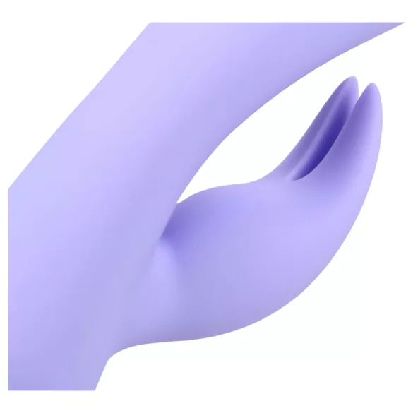 Loveline - bežični zec vibrator s klitoralnim delom (ljubičasta)
