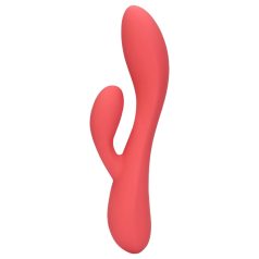 Loveline - vodootporni vibrator sa masažnom rukom (roze)