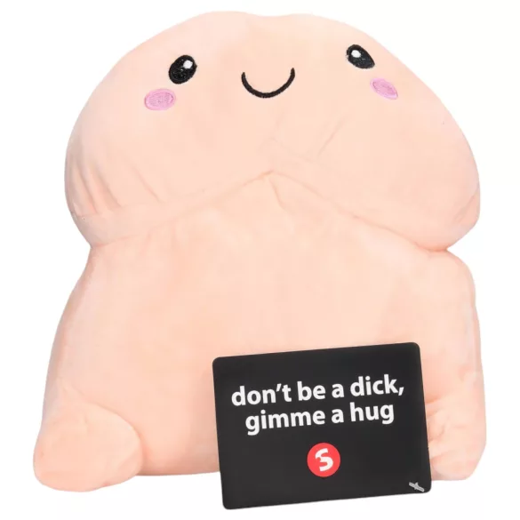 Plišani mekani penis za grljenje - 30cm (prirodna boja)