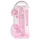 REALROCK - providni realistični dildo - roze (19cm)