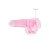 REALROCK - providni realistični dildo - roze (19cm)