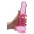 REALROCK - Prozirni Realistični Dildo - Roze (22cm)