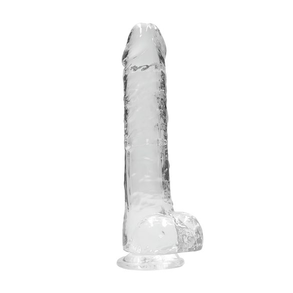 REALROCK - Providni realistični dildo - providni (22cm)