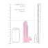 REALROCK - Providni Realistični Dildo - Roze (15 cm)