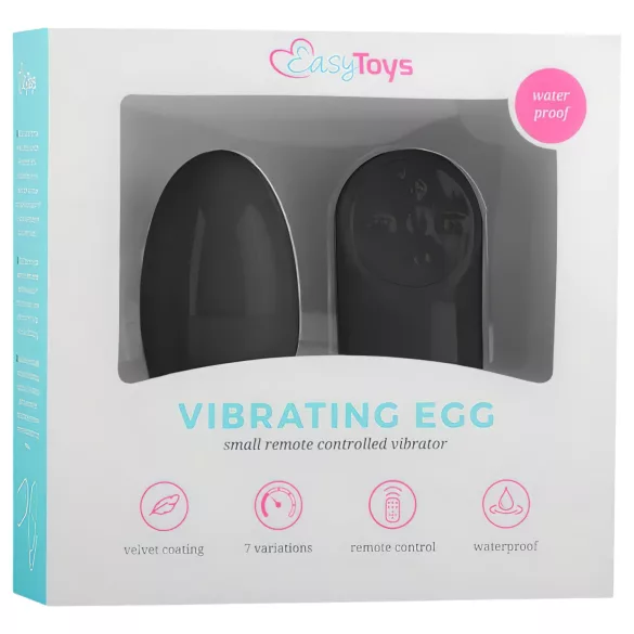Easytoys - Radio Jaje sa 7 Vibracija (crno)