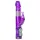 Easytoys Rabbit - Rotirajući vibrator sa perlicama i klitoralnim masažerom (ljubičasta)