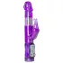 Easytoys Rabbit - Rotirajući vibrator sa perlicama i klitoralnim masažerom (ljubičasta)