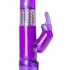 Easytoys Rabbit - Rotirajući vibrator sa perlicama i klitoralnim masažerom (ljubičasta)