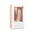 Easytoys - dildo sa vakuumom i testisima (20cm) - prirodna boja
