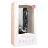 Easytoys - Dildo sa vakuumom i testisima (22,5cm) - crna