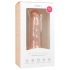 Easytoys - Realističan dildo sa vakumskim postoljem (15,5 cm) - prirodna boja